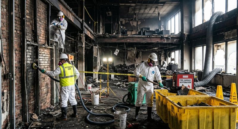Commercial Fire Damage Repair in Napa, CA