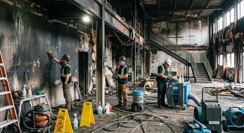 Commercial Fire Damage Repair in Santa Rosa, CA