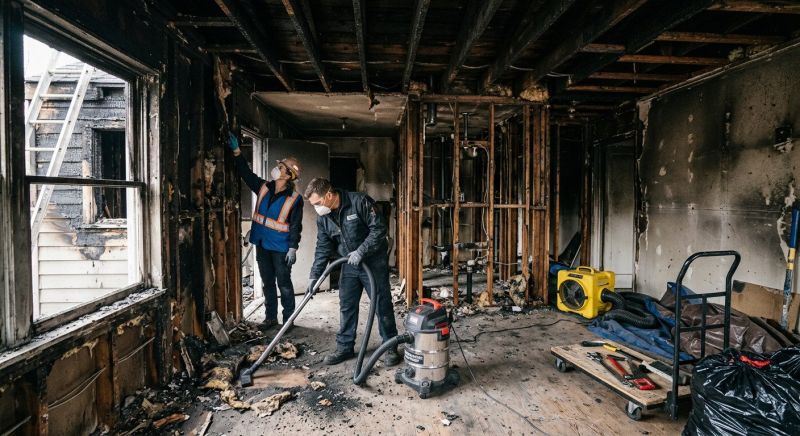 Commercial Fire Restoration in Fort Mill, SC