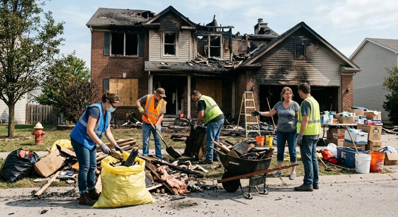 Fire Damage Cleanup in Gilbert, AZ
