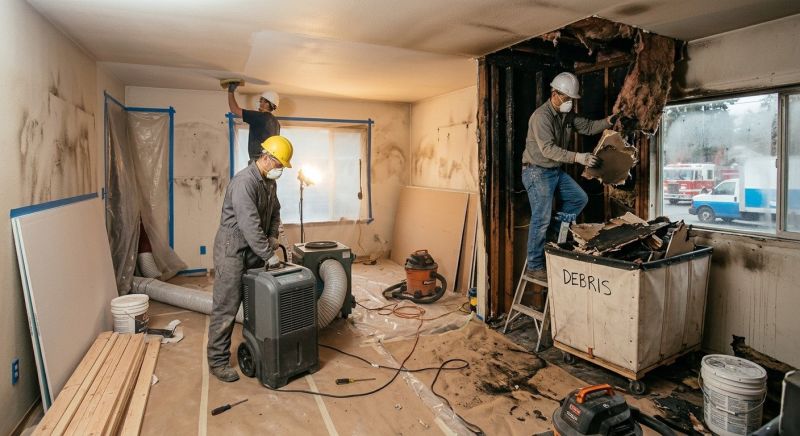 Fire Damage Reconstruction in Austin, TX