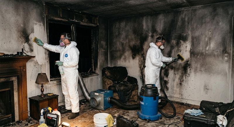 Smoke Damage Restoration in Gilbert, AZ