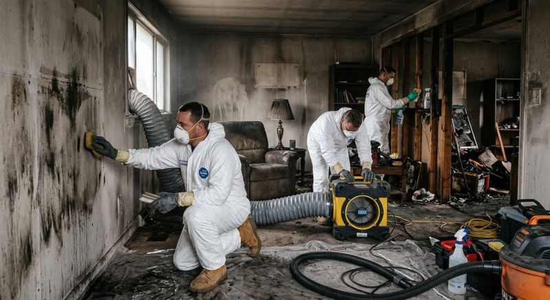 Smoke Damage Restoration in Santa Rosa, CA