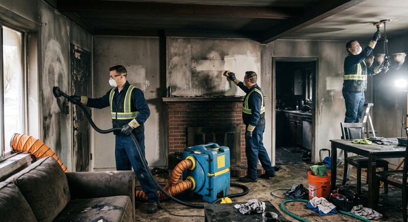 Soot Cleaning in Sonoma County, CA