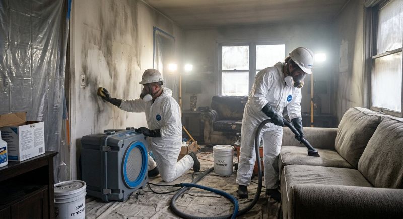 Soot Damage Restoration in Chandler, AZ