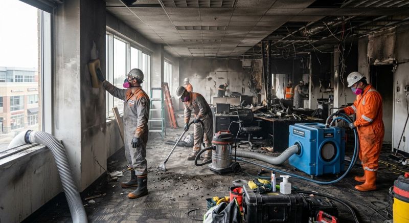 Commercial Fire Restoration in Napa, CA