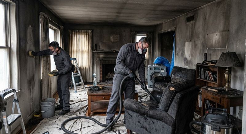 Commercial Smoke Restoration in Santa Rosa, CA