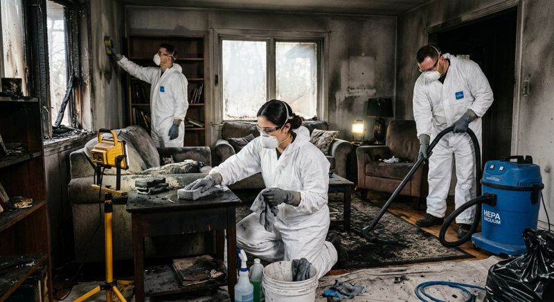 Soot Cleanup Service in Napa, CA