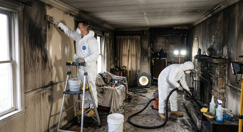Soot Damage Restoration in Napa, CA